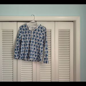 Roller Rabbit blue monkeys TOP